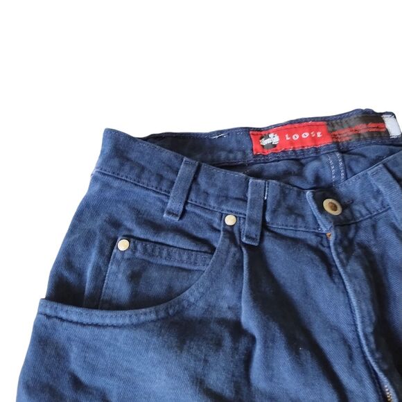 Vintage Levis Silvertab Shorts Mens Size 32 Blue Loose Denim Y2K Made in USA - Picture 2 of 11